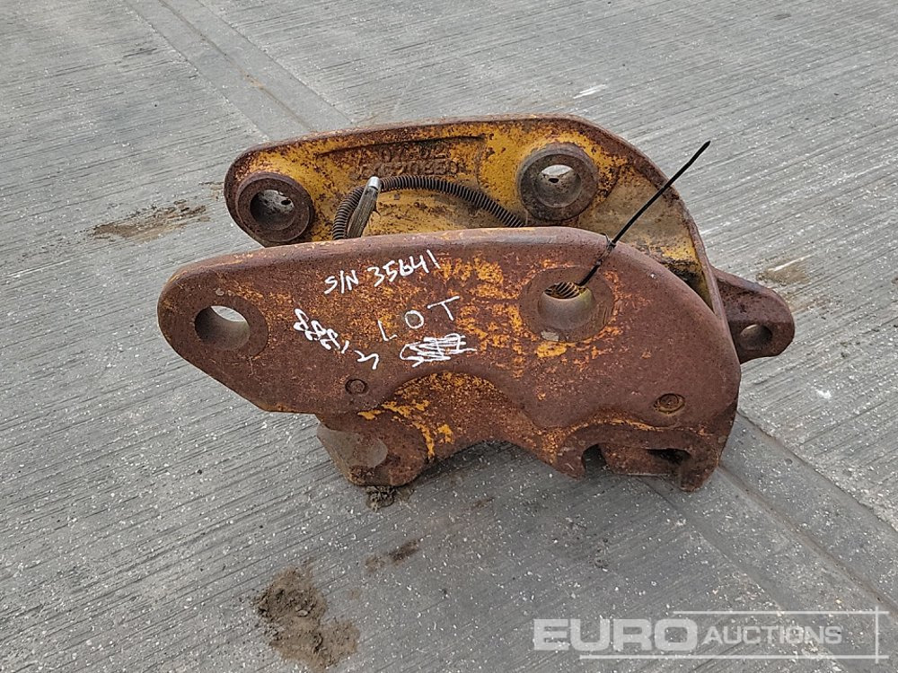 Hydraulic QH 65mm Pin to suit 13 Ton Excavator - Attache rapide: photos 2 Hydraulic QH 65mm Pin to suit 13 Ton Excavator - Attache rapide: photos 2