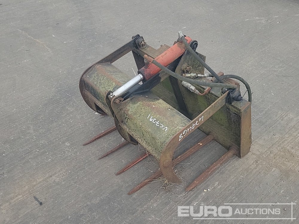 Hydrulic Muck Grab to suit Skidsteer Loader - Godet: photos 1 Hydrulic Muck Grab to suit Skidsteer Loader - Godet: photos 1