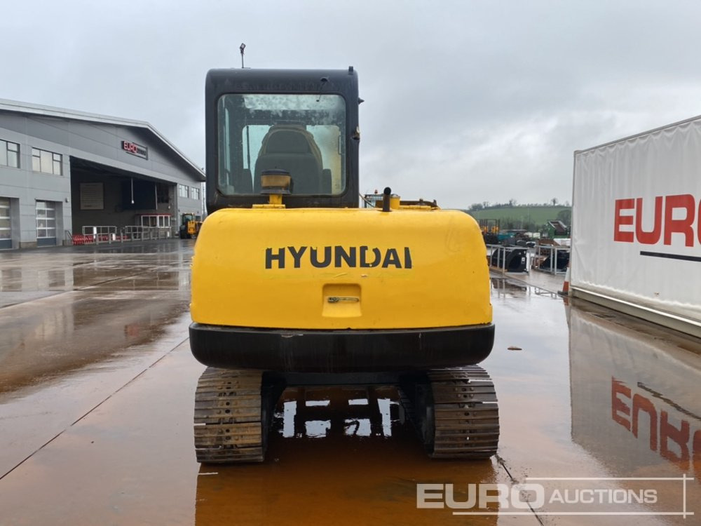 Hyundai R55-7 - Mini pelle: photos 4 Hyundai R55-7 - Mini pelle: photos 4