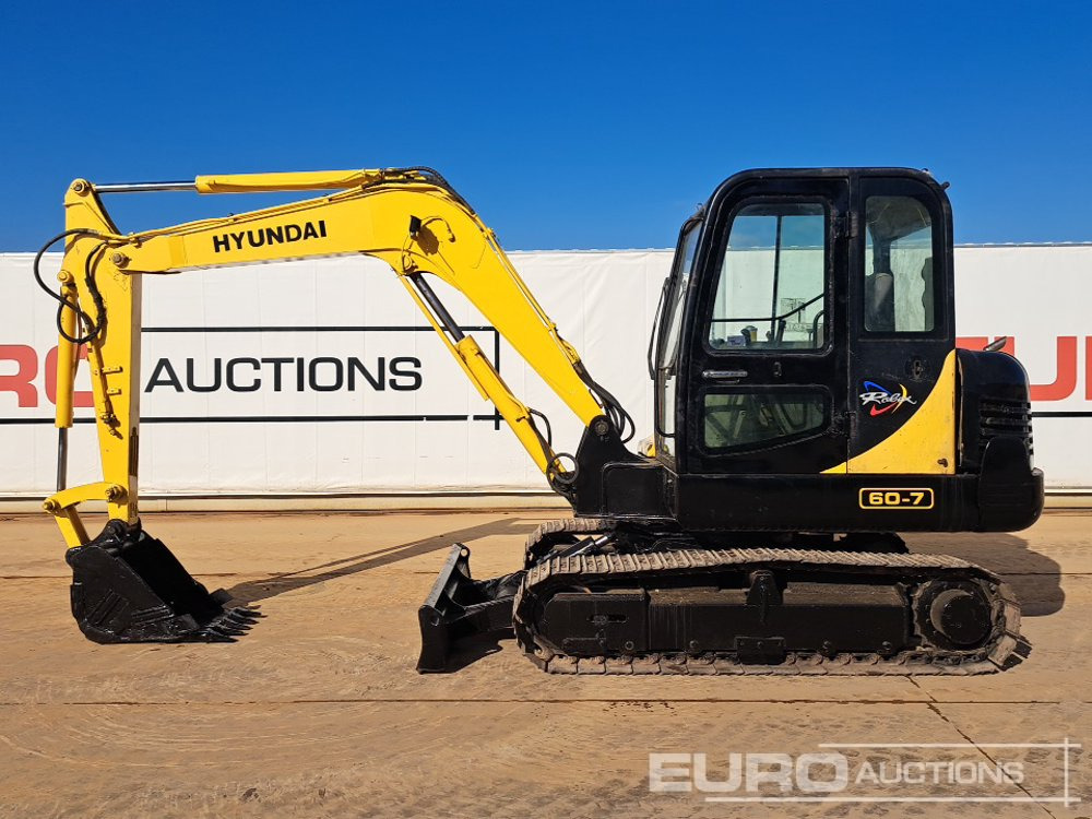 Hyundai R60-7 - Mini pelle: photos 2 Hyundai R60-7 - Mini pelle: photos 2