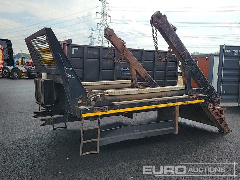 Hyvalift Skip Loader Body, Extendable Arms - Ampliroll/ Multibenne système: photos 1 Hyvalift Skip Loader Body, Extendable Arms - Ampliroll/ Multibenne système: photos 1