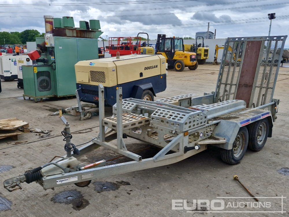 Indespension 2.7 Ton Single Axle Plant Trailer, Track Box, Ramp - Remorque porte engin: photos 1 Indespension 2.7 Ton Single Axle Plant Trailer, Track Box, Ramp - Remorque porte engin: photos 1