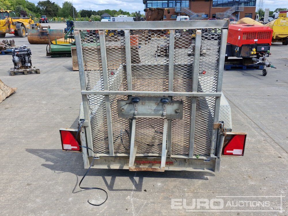 Indespension Twin Axle Plant Trailer, Ramp - Remorque porte engin: photos 4 Indespension Twin Axle Plant Trailer, Ramp - Remorque porte engin: photos 4