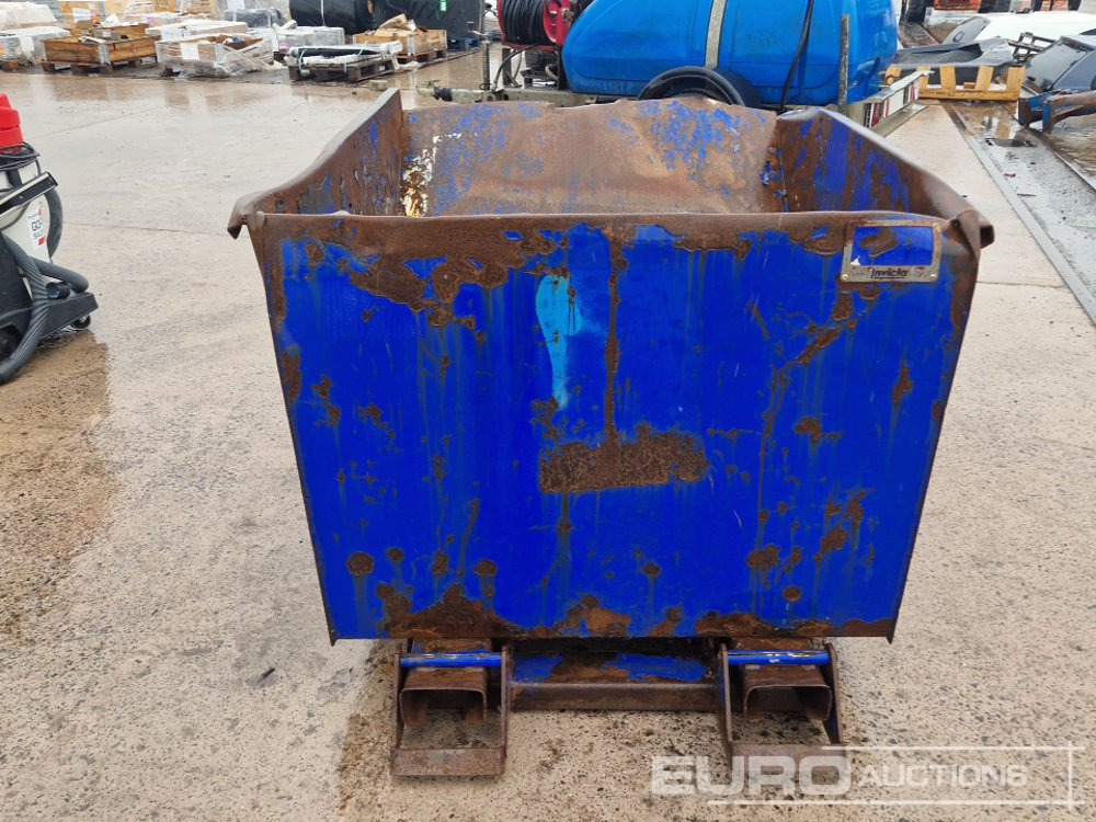 Inticta Tipping Skip to suit Telehandler - Benne basculante: photos 4 Inticta Tipping Skip to suit Telehandler - Benne basculante: photos 4