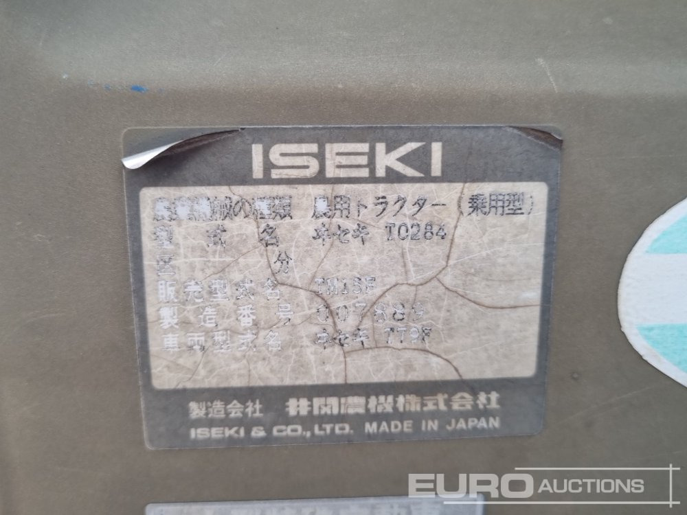 Micro tracteur Iseki TM15F: photos 35