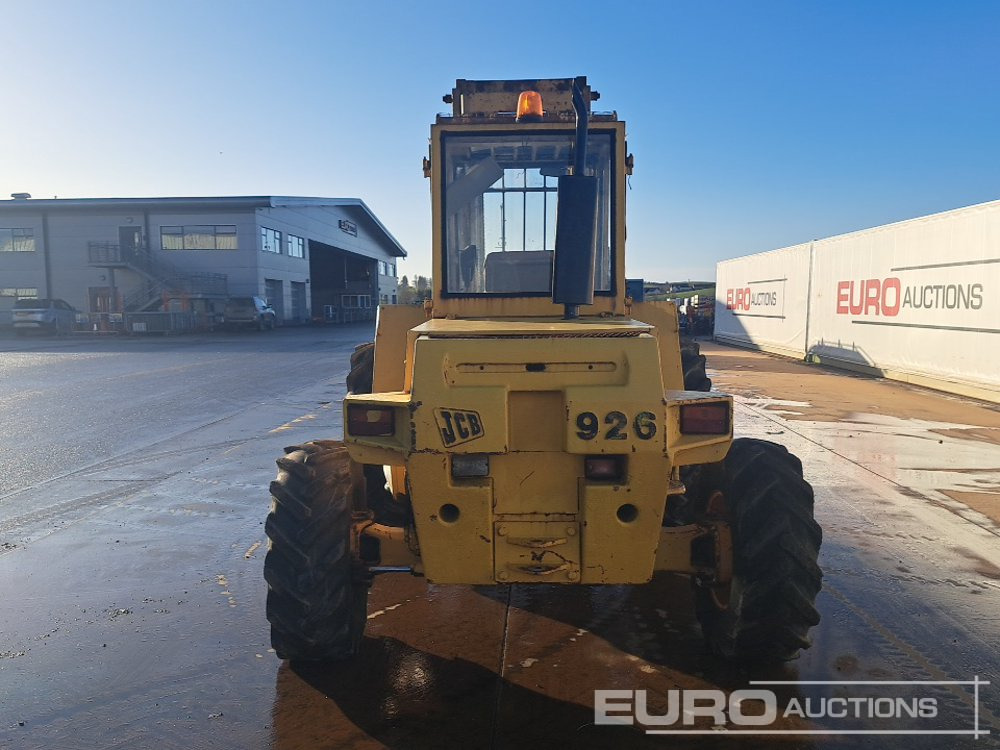 JCB 926 Rough Terrain Forklift, 2 Stage Mast - Chariot tout terrain: photos 4 JCB 926 Rough Terrain Forklift, 2 Stage Mast - Chariot tout terrain: photos 4