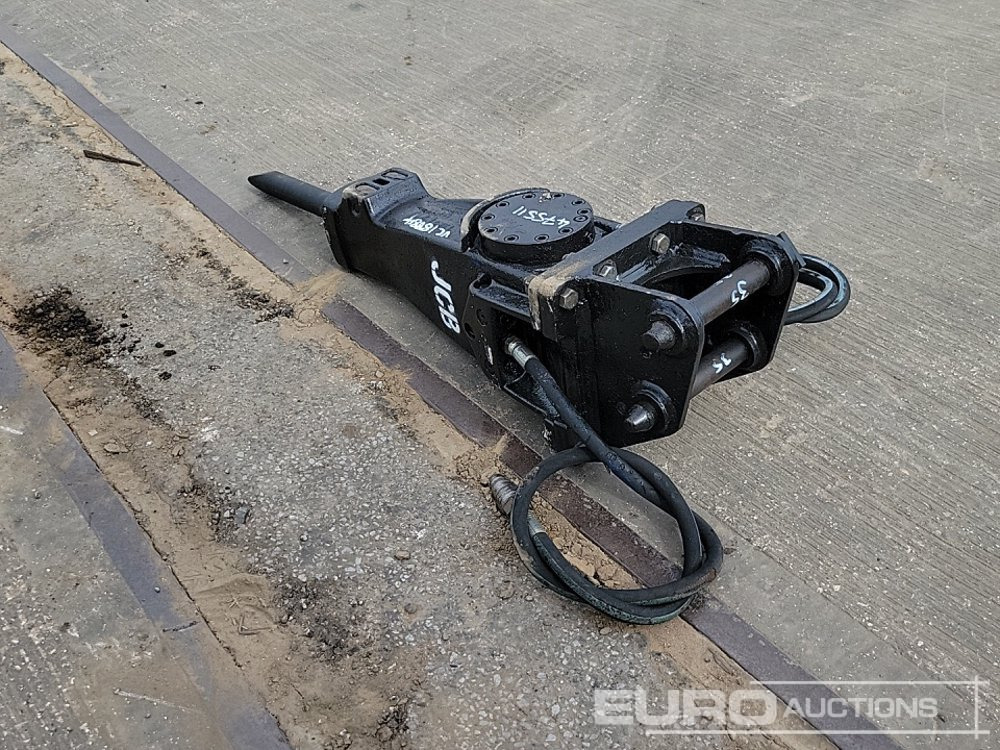 JCB Hydraulic Breaker 35mm Pin to suit Mini Excavator - Marteau hydraulique: photos 3 JCB Hydraulic Breaker 35mm Pin to suit Mini Excavator - Marteau hydraulique: photos 3