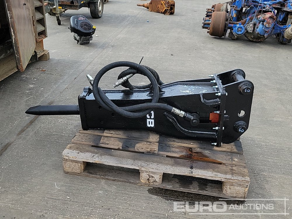 JCB Hydraulic Breaker 60mm Pin to suit 10 Ton Excavator - Marteau hydraulique: photos 2 JCB Hydraulic Breaker 60mm Pin to suit 10 Ton Excavator - Marteau hydraulique: photos 2