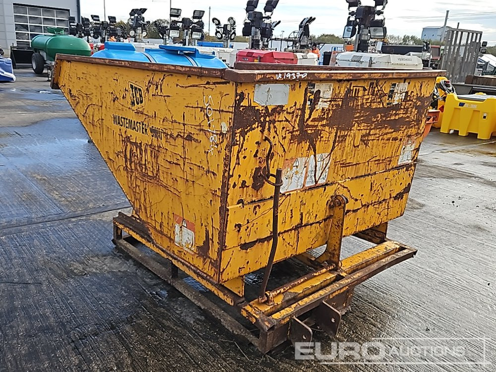 JCB Tipping Skip to suit Forklift - Benne basculante: photos 3 JCB Tipping Skip to suit Forklift - Benne basculante: photos 3
