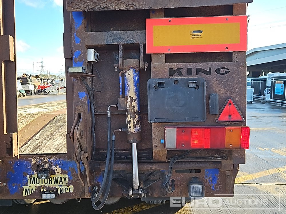 Semi-remorque surbaissé King 4 Axle Step Frame Low Loader Trailer, Neck Ramps, Out Riggers, Rear Steering, Hydraulic Fliptoe Ramps: photos 21 Semi-remorque surbaissé King 4 Axle Step Frame Low Loader Trailer, Neck Ramps, Out Riggers, Rear Steering, Hydraulic Fliptoe Ramps: photos 21