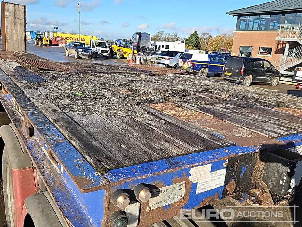 Semi-remorque surbaissé King 4 Axle Step Frame Low Loader Trailer, Neck Ramps, Out Riggers, Rear Steering, Hydraulic Fliptoe Ramps: photos 12 Semi-remorque surbaissé King 4 Axle Step Frame Low Loader Trailer, Neck Ramps, Out Riggers, Rear Steering, Hydraulic Fliptoe Ramps: photos 12