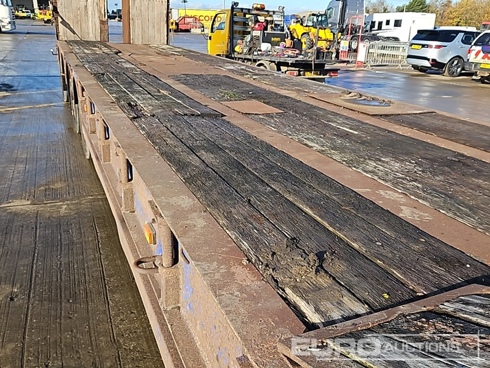 Semi-remorque surbaissé King 4 Axle Step Frame Low Loader Trailer, Neck Ramps, Out Riggers, Rear Steering, Hydraulic Fliptoe Ramps: photos 15 Semi-remorque surbaissé King 4 Axle Step Frame Low Loader Trailer, Neck Ramps, Out Riggers, Rear Steering, Hydraulic Fliptoe Ramps: photos 15