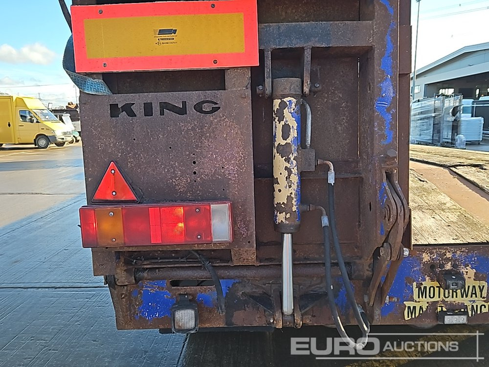 Semi-remorque surbaissé King 4 Axle Step Frame Low Loader Trailer, Neck Ramps, Out Riggers, Rear Steering, Hydraulic Fliptoe Ramps: photos 23 Semi-remorque surbaissé King 4 Axle Step Frame Low Loader Trailer, Neck Ramps, Out Riggers, Rear Steering, Hydraulic Fliptoe Ramps: photos 23