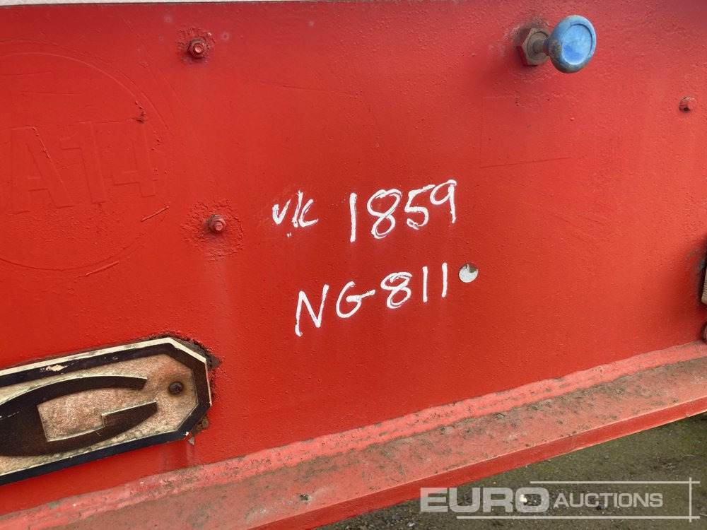 Semi-remorque surbaissé King GTL70/3HS: photos 9 Semi-remorque surbaissé King GTL70/3HS: photos 9