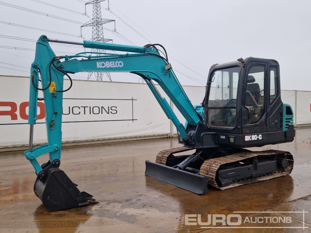 Kobelco SK60-C - Mini pelle: photos 1 Kobelco SK60-C - Mini pelle: photos 1