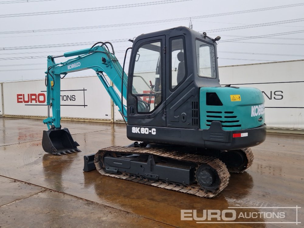 Kobelco SK60-C - Mini pelle: photos 3 Kobelco SK60-C - Mini pelle: photos 3