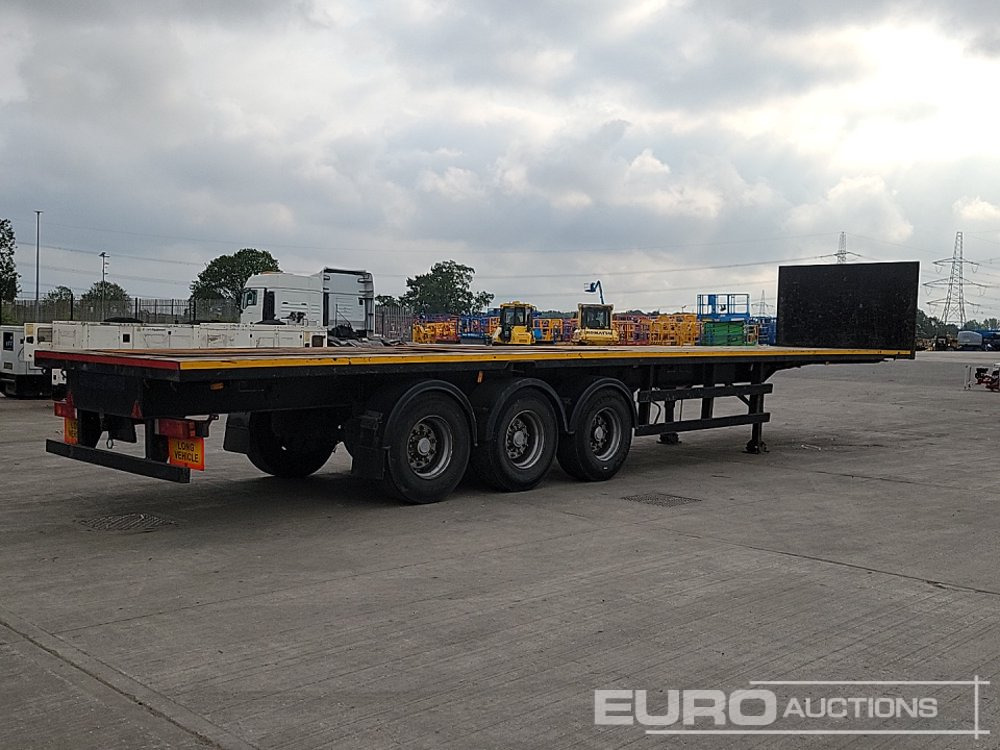 M&G Tri Axle Flatbed Trailer, Twist Locks - Semi-remorque plateau: photos 5 M&G Tri Axle Flatbed Trailer, Twist Locks - Semi-remorque plateau: photos 5