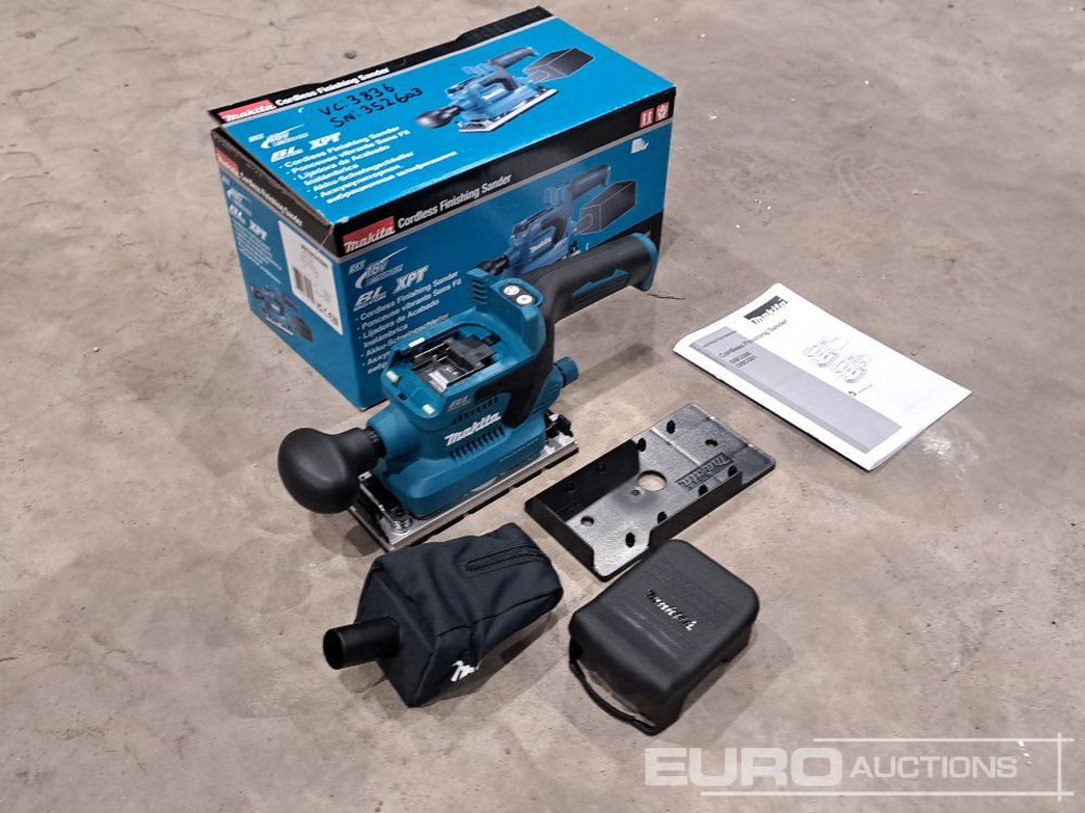 Makita 18 Volt Cordless Sander - Équipement de garage: photos 3 Makita 18 Volt Cordless Sander - Équipement de garage: photos 3