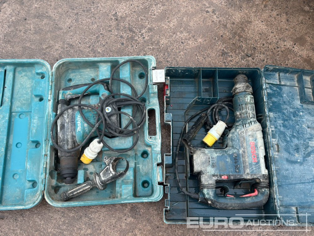 Makita & Bosch 110 Volt Breaker (2 of) - Matériel de chantier: photos 1 Makita & Bosch 110 Volt Breaker (2 of) - Matériel de chantier: photos 1