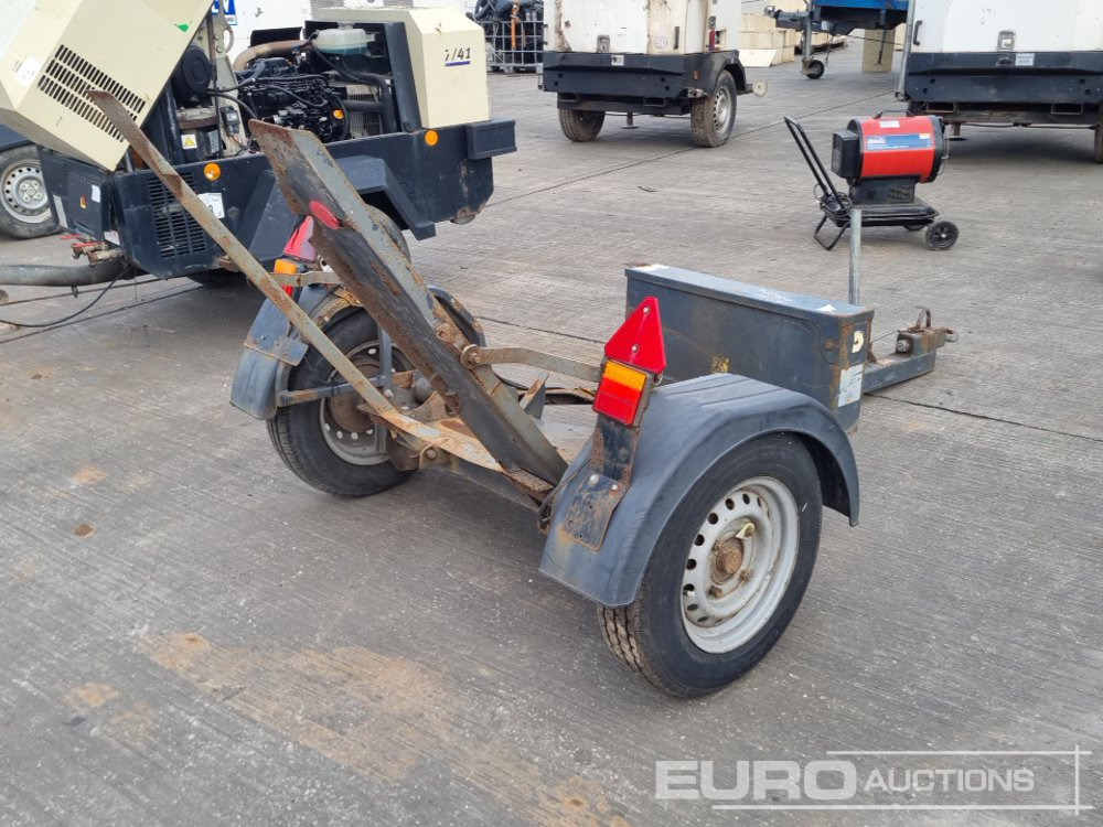 Mecalac Single Axle Trailer to suit Pedestrian Roller - Travaux routiers: photos 5 Mecalac Single Axle Trailer to suit Pedestrian Roller - Travaux routiers: photos 5