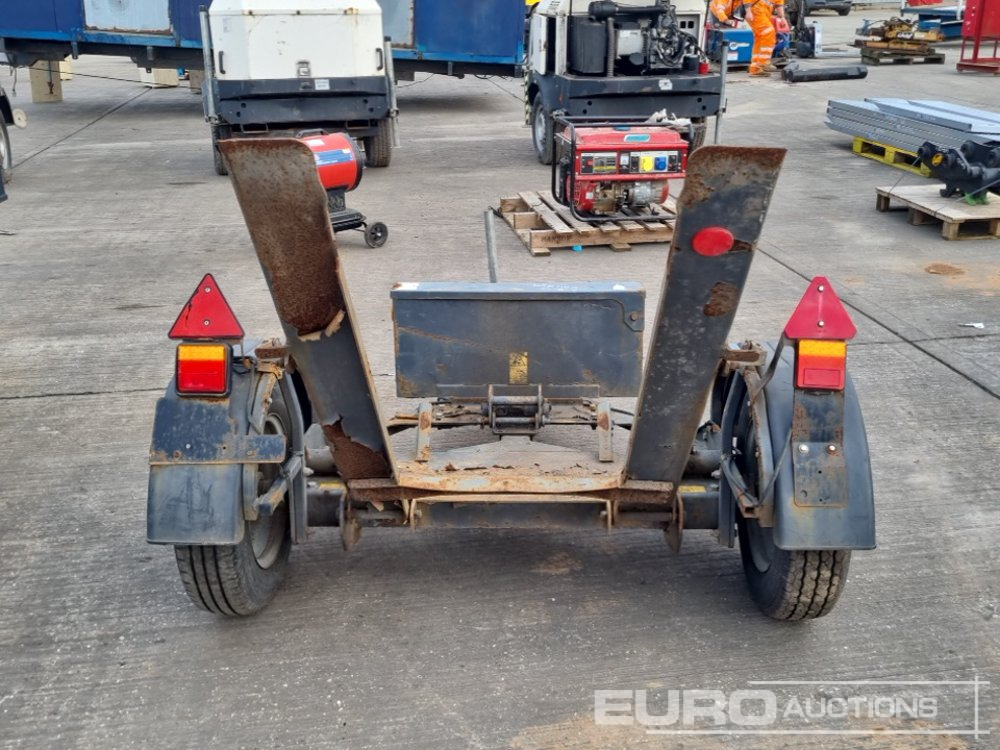 Mecalac Single Axle Trailer to suit Pedestrian Roller - Travaux routiers: photos 4 Mecalac Single Axle Trailer to suit Pedestrian Roller - Travaux routiers: photos 4