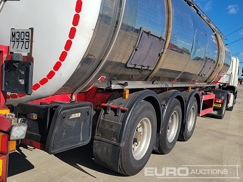 Semi-remorque citerne Melton 40,000 Litre Tri Axle Tanker Trailer: photos 19