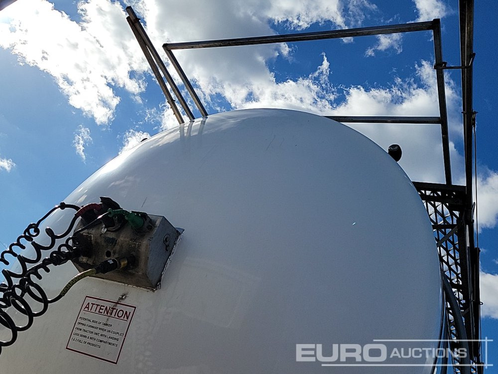 Semi-remorque citerne Melton 40,000 Litre Tri Axle Tanker Trailer: photos 41