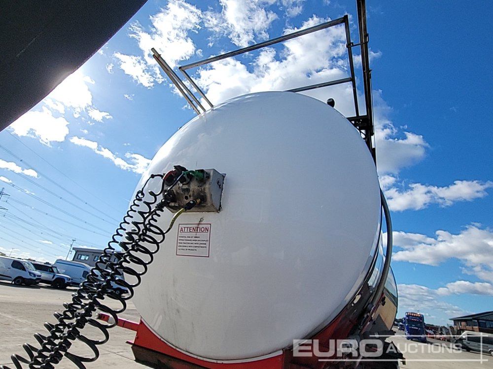 Semi-remorque citerne Melton 40,000 Litre Tri Axle Tanker Trailer: photos 8