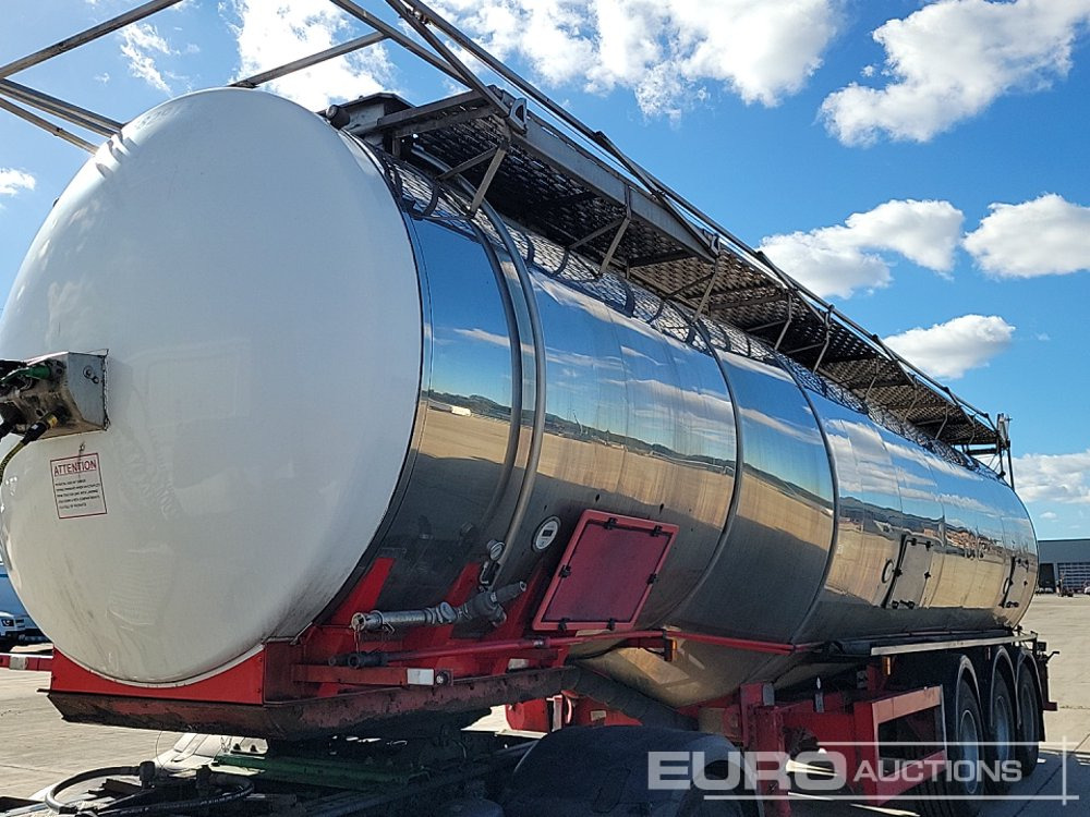 Semi-remorque citerne Melton 40,000 Litre Tri Axle Tanker Trailer: photos 37