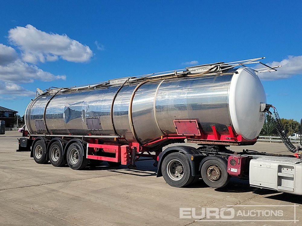Semi-remorque citerne Melton 40,000 Litre Tri Axle Tanker Trailer: photos 7