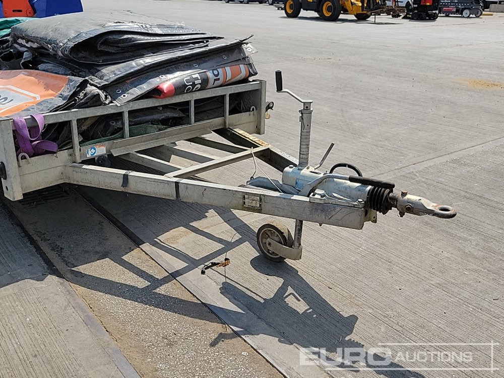 Remorque porte engin Meredith & Eyre 3.5 Ton Twin Axle Plant Trailer, Soundproofing Barriers (10 of): photos 12