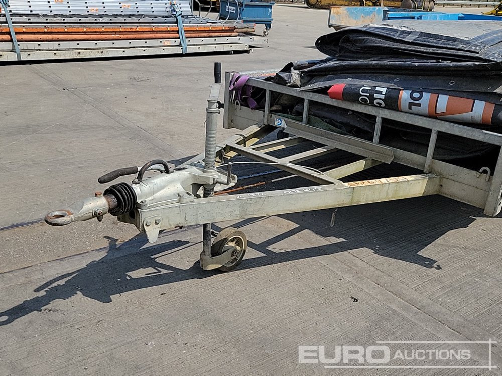 Remorque porte engin Meredith & Eyre 3.5 Ton Twin Axle Plant Trailer, Soundproofing Barriers (10 of): photos 11