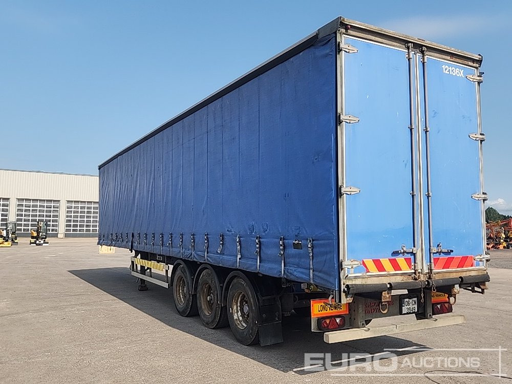 Montracon 45' Tri Axle Curtainsider Trailer - Semi-remorque rideaux coulissants: photos 3 Montracon 45' Tri Axle Curtainsider Trailer - Semi-remorque rideaux coulissants: photos 3