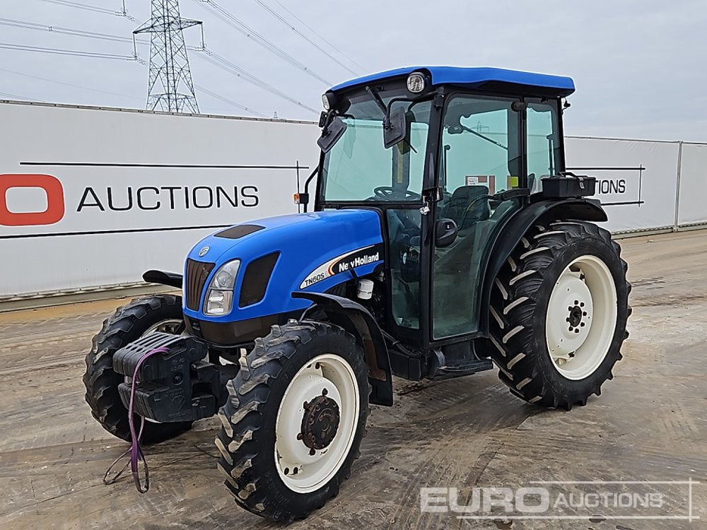 New Holland TN60SA - Tracteur agricole: photos 1 New Holland TN60SA - Tracteur agricole: photos 1