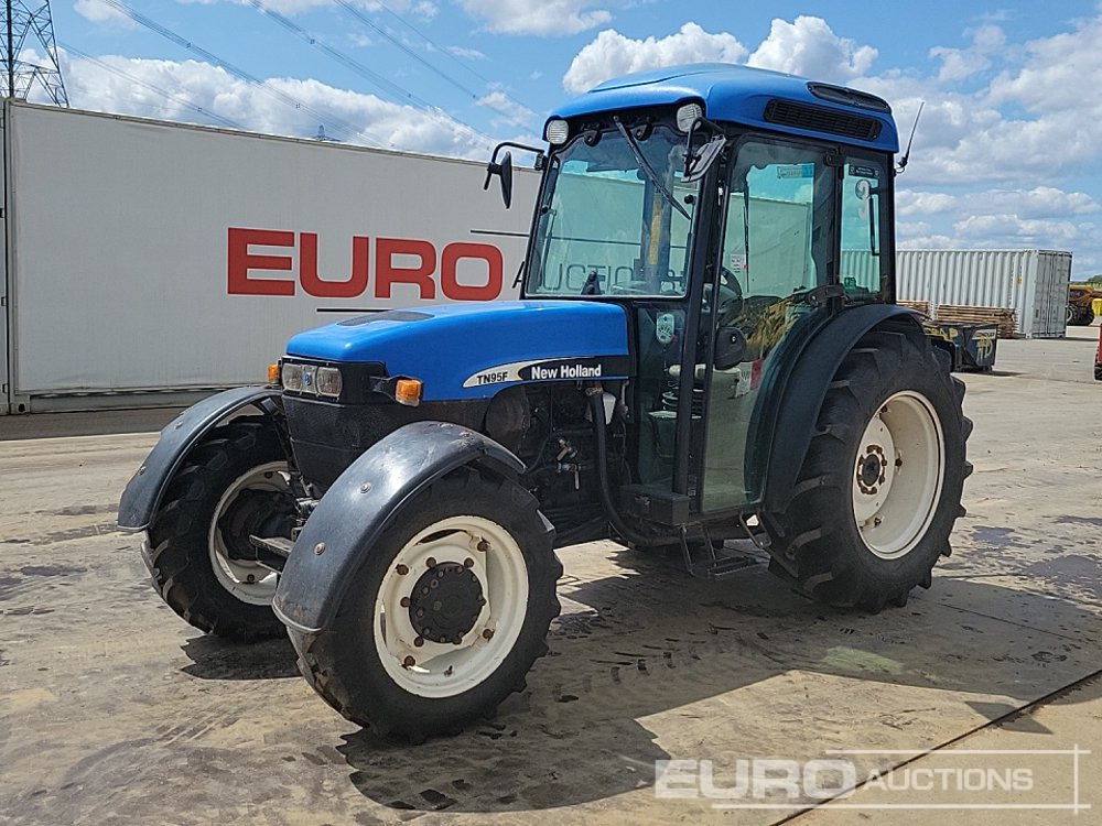 New Holland TN95F - Tracteur agricole: photos 1 New Holland TN95F - Tracteur agricole: photos 1