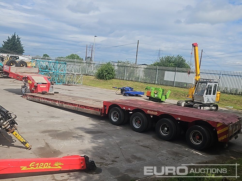 Nooteboom 4 Axle Extendable Drop Neck Low Loader Trailer, Outriggers, Rear Steer - Semi-remorque surbaissé: photos 2 Nooteboom 4 Axle Extendable Drop Neck Low Loader Trailer, Outriggers, Rear Steer - Semi-remorque surbaissé: photos 2