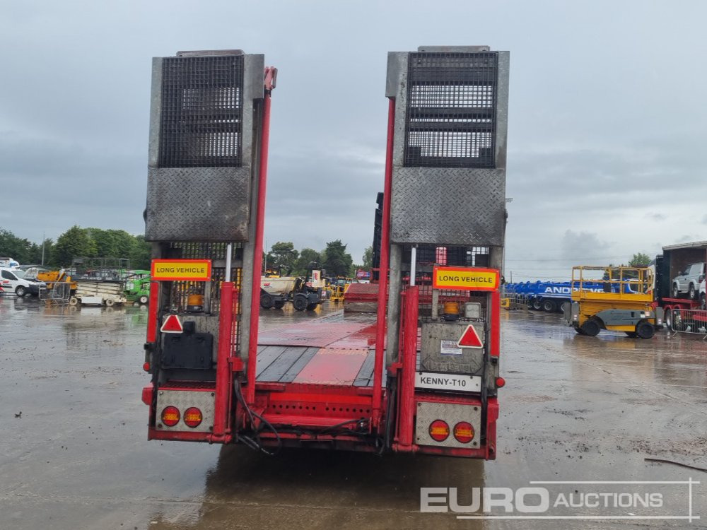 Nooteboom Tri Axle Stepframe Low Loader Trailer, Rear Steer, Hydraulic Fliptoe Ramps, Winch - Semi-remorque surbaissé: photos 4 Nooteboom Tri Axle Stepframe Low Loader Trailer, Rear Steer, Hydraulic Fliptoe Ramps, Winch - Semi-remorque surbaissé: photos 4
