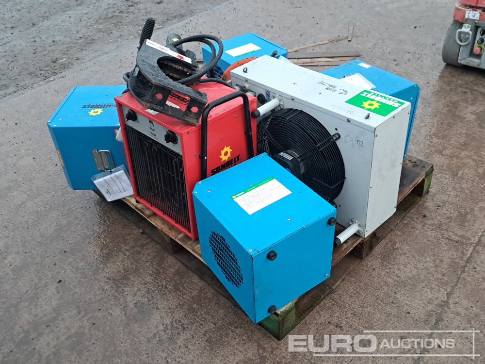 Pallet of Heaters, Stihl TS420 Consaw, UIS 18 Volt Hydraulic Power Pack & Pipe Breaker, - Matériel de chantier: photos 3 Pallet of Heaters, Stihl TS420 Consaw, UIS 18 Volt Hydraulic Power Pack & Pipe Breaker, - Matériel de chantier: photos 3
