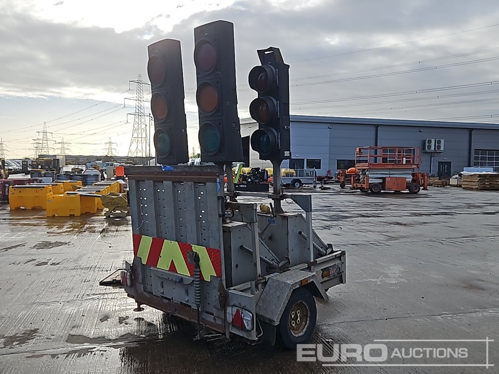Pike Single Axle 4 Way Traffic Light System, Ramp - Remorque porte engin: photos 5 Pike Single Axle 4 Way Traffic Light System, Ramp - Remorque porte engin: photos 5