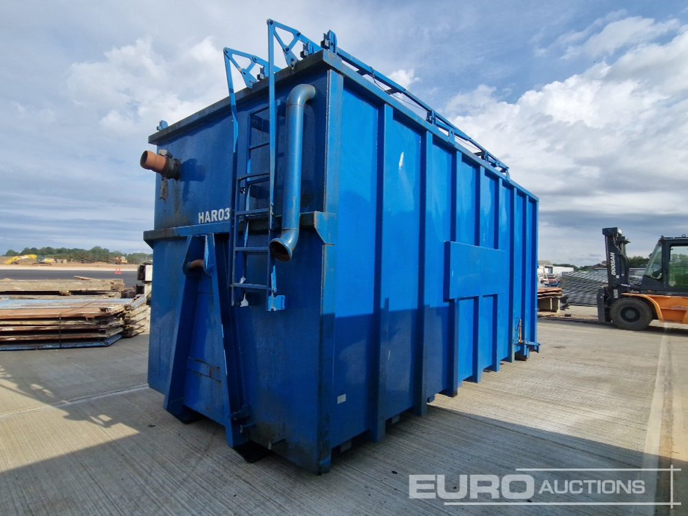 RORO 40 Yard Silt Separating Skip to suit Hook Loader Lorry - Benne ampliroll: photos 1 RORO 40 Yard Silt Separating Skip to suit Hook Loader Lorry - Benne ampliroll: photos 1