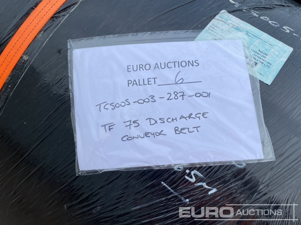Matériel de chantier Roll of Discharge Conveyor Belt: photos 6