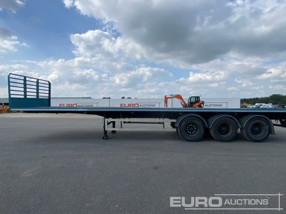 SDC Tri Axle Flat Trailer, BPW Axles - Semi-remorque plateau: photos 2 SDC Tri Axle Flat Trailer, BPW Axles - Semi-remorque plateau: photos 2