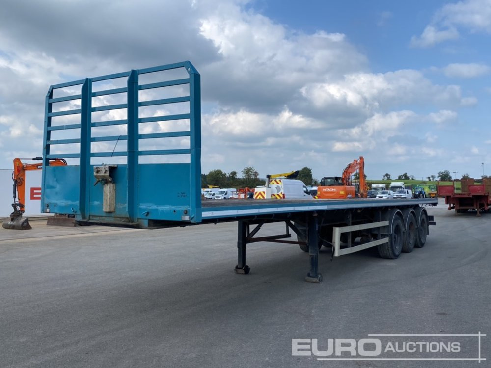 SDC Tri Axle Flat Trailer, BPW Axles - Semi-remorque plateau: photos 1 SDC Tri Axle Flat Trailer, BPW Axles - Semi-remorque plateau: photos 1