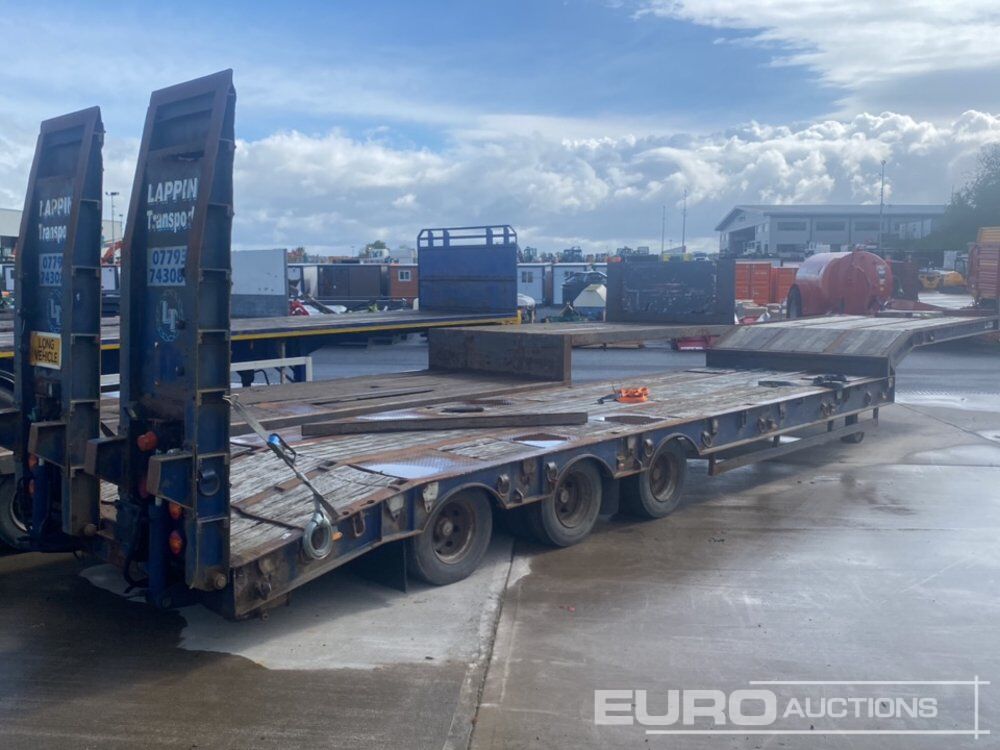 SDC Tri Axle Step Frame Low Loader Trailer, Hydraulic Ramps - Semi-remorque surbaissé: photos 3 SDC Tri Axle Step Frame Low Loader Trailer, Hydraulic Ramps - Semi-remorque surbaissé: photos 3