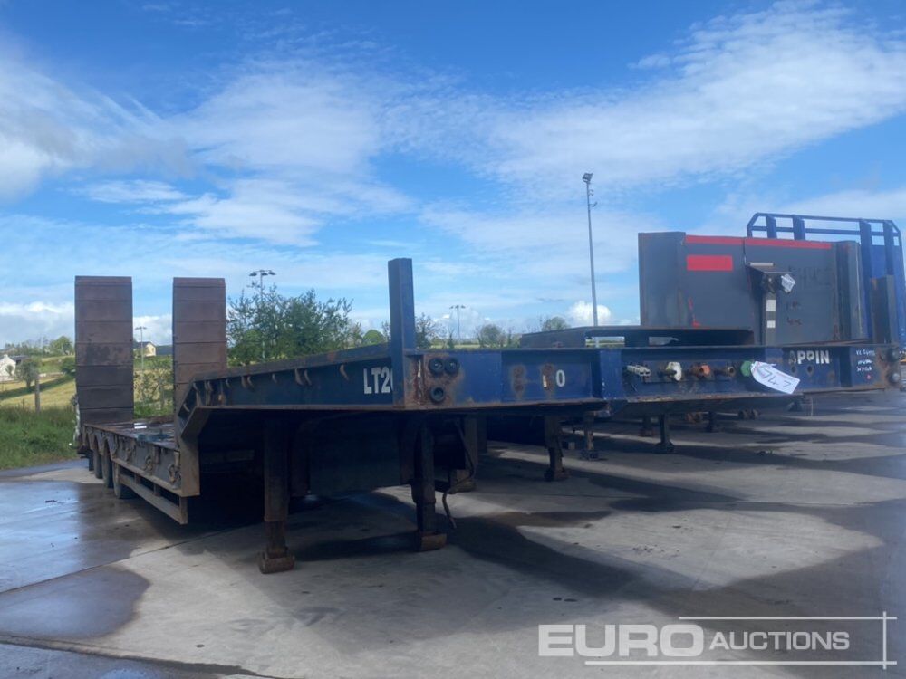 SDC Tri Axle Step Frame Low Loader Trailer, Hydraulic Ramps - Semi-remorque surbaissé: photos 2 SDC Tri Axle Step Frame Low Loader Trailer, Hydraulic Ramps - Semi-remorque surbaissé: photos 2