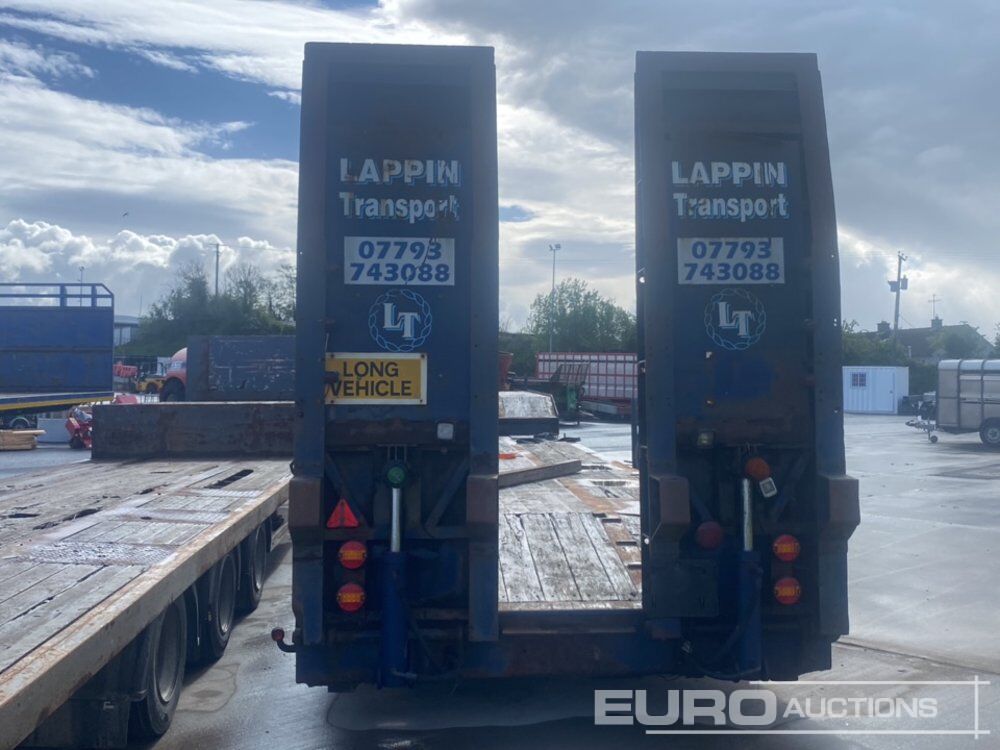 SDC Tri Axle Step Frame Low Loader Trailer, Hydraulic Ramps - Semi-remorque surbaissé: photos 4 SDC Tri Axle Step Frame Low Loader Trailer, Hydraulic Ramps - Semi-remorque surbaissé: photos 4