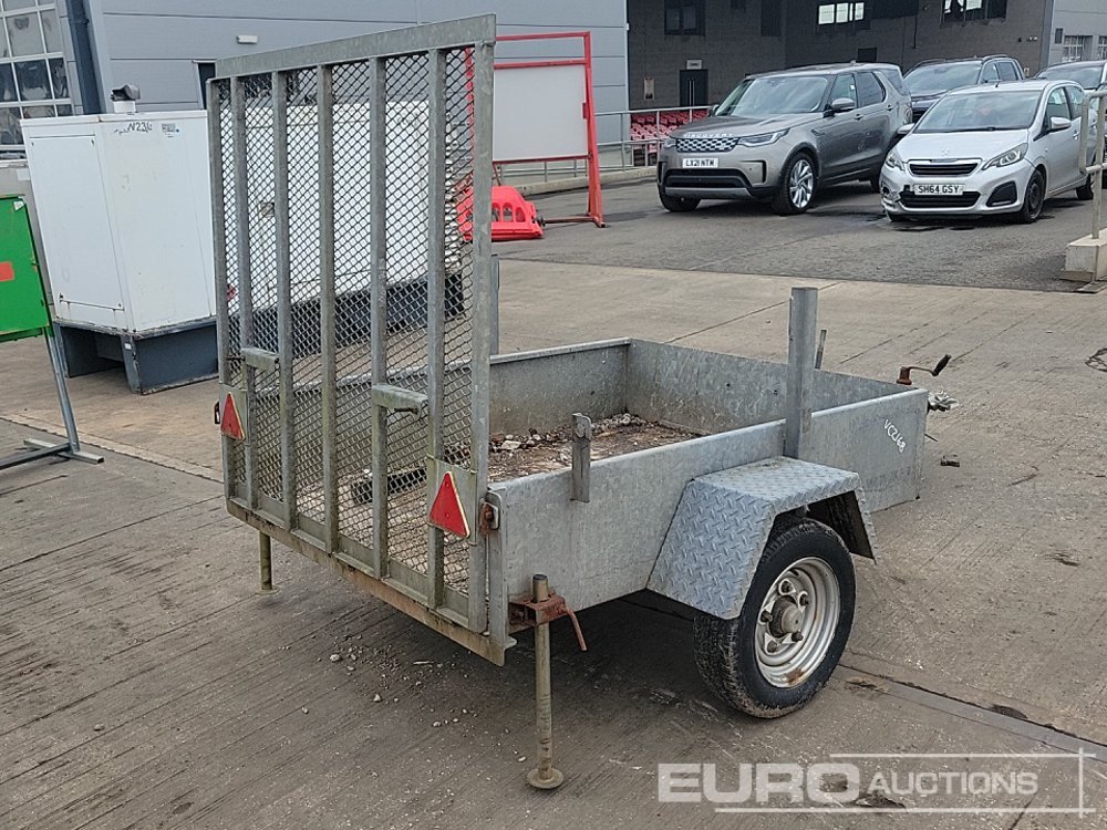 SPW Single Axle Plant Trailer, Ramp - Remorque porte engin: photos 5 SPW Single Axle Plant Trailer, Ramp - Remorque porte engin: photos 5