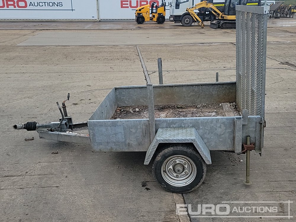 SPW Single Axle Plant Trailer, Ramp - Remorque porte engin: photos 2 SPW Single Axle Plant Trailer, Ramp - Remorque porte engin: photos 2