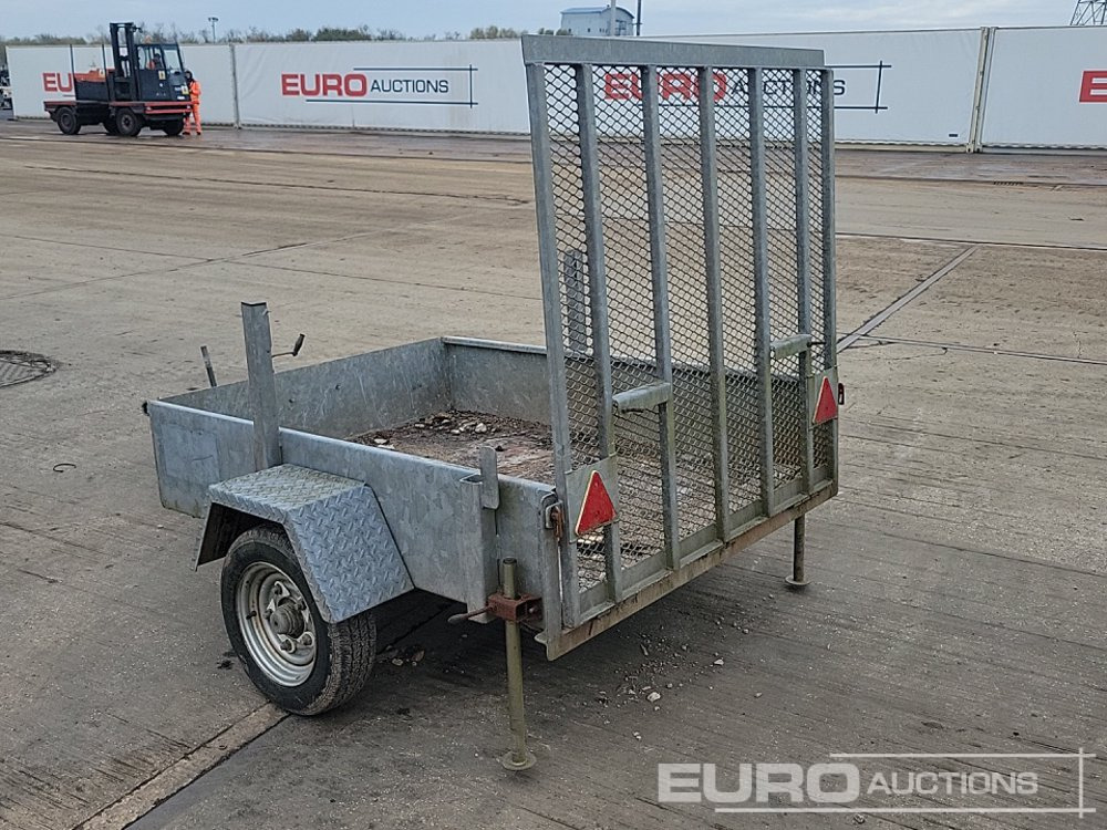 SPW Single Axle Plant Trailer, Ramp - Remorque porte engin: photos 3 SPW Single Axle Plant Trailer, Ramp - Remorque porte engin: photos 3