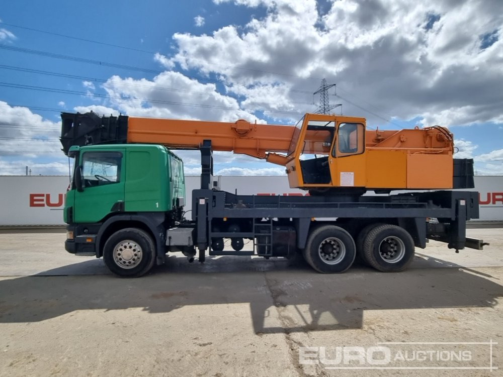 Scania 124G - Camion grue: photos 2 Scania 124G - Camion grue: photos 2